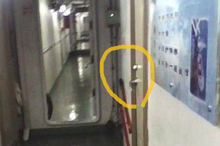 遼寧艦上的五金鎖具簡約不簡單（圖）