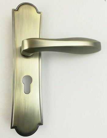 新款羅馬青古銅厚重把手室內門鎖精品25元(圖)