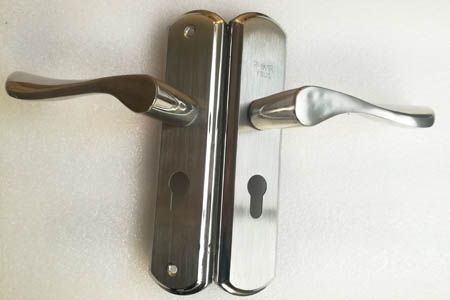 經(jīng)典款型樹葉把手純不銹鋼室內(nèi)門鎖|鎖具批發(fā)價(jià)2X(圖)