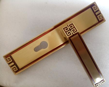 GM552銅色室內(nèi)門(mén)鎖|純銅房間門(mén)鎖|門(mén)鎖廠家|鎖具批發(fā)235元(圖)