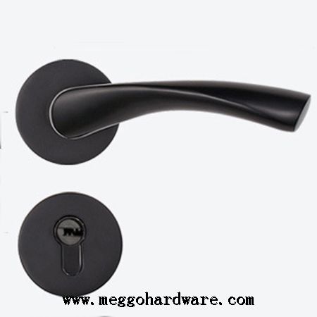 麻花黑色分體室內(nèi)門(mén)鎖|門(mén)鎖廠家|鎖具廠家|鎖具批發(fā)